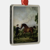Ancasterの湾の種馬"ブランク"の公爵 メタルオーナメント (右)