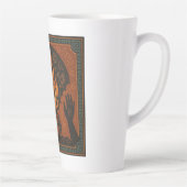 🔥 “Ancestral Flame” – Sacred Fire Mug カフェラテマグ (右)