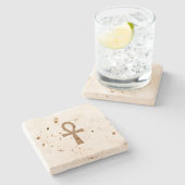 Anch – Lebensschlüssel ストーンコースター (横)