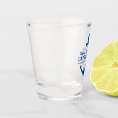 Anchor大尉の第50誕生日の航海のなテーマのパーティー ショットグラス (左)