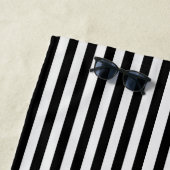 Anchor大尉の航行ボートのストライプの夏 ビーチタオル (インサイチュ)