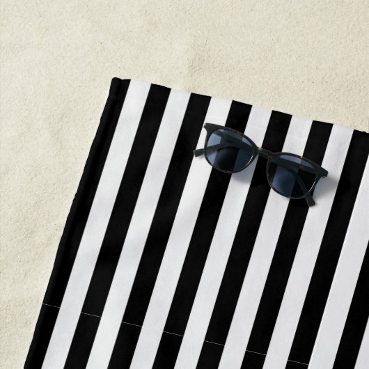 Anchor大尉の航行ボートのストライプの夏 ビーチタオル (インサイチュ)