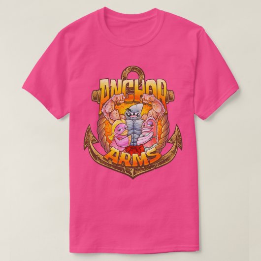 Anchor Arms  Tシャツ (デザイン正面)