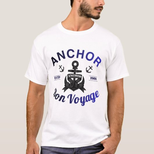 Anchor Bon Voyage T-Shirt Tシャツ (正面)