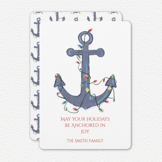 Anchor Christmas Card 招待状