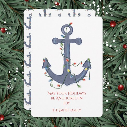 Anchor Christmas Card 招待状