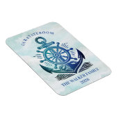 Anchor Cruise Ship Stateroom Magnet マグネット (右側)
