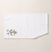 Anchor Design Monogrammed バスタオルセット (ハンドタオル)
