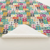 anchor herringbone mana シェルパブランケット (3/4)