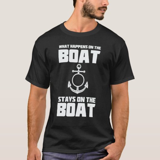 Anchor Saying Nautical Captain Souvenir North Sea Tシャツ (正面)