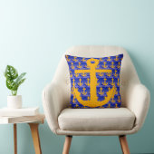  Anchor Throw Pillow クッション (椅子)
