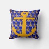  Anchor Throw Pillow クッション (裏面)
