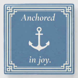 Anchored in Joy  ストーンコースター