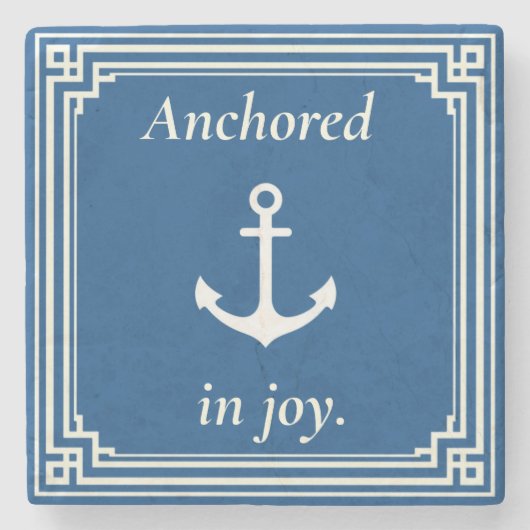 Anchored in Joy ストーンコースター (正面)