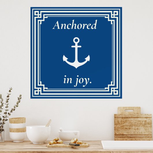 Anchored in Joy  ポスター (キッチン)