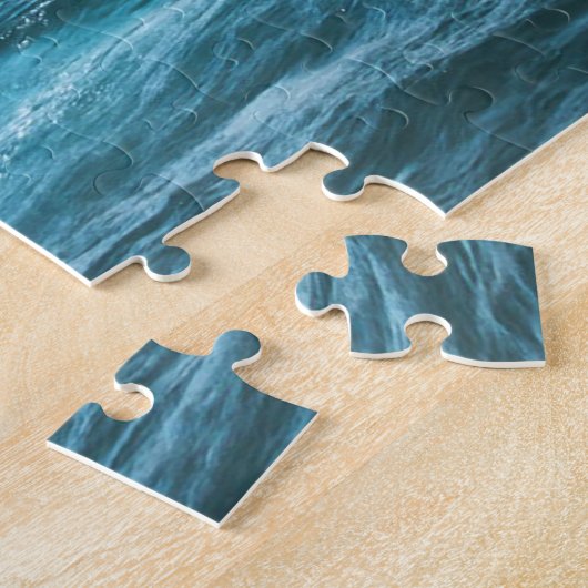 ANCHORED PIRATE SHIP AT SUNSET ジグソーパズル (側面)