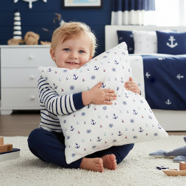 Anchors & Helms Nautical Kids ID1256 クッション
