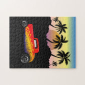 Ancienne voiture hot rod ジグソーパズル (横)