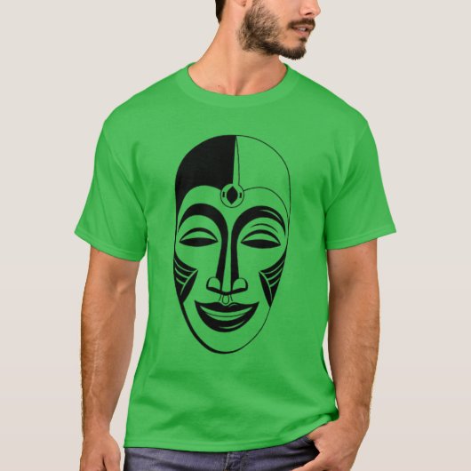 Ancient_スマイル_モダン_Lines。 Tシャツ (正面)