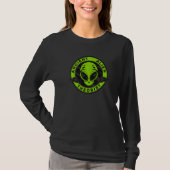 Ancient Alien Theorist Ufo Conspiracy Alien Tシャツ (正面)