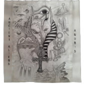 Ancient Aliens , Anubis シャワーカーテン (正面)