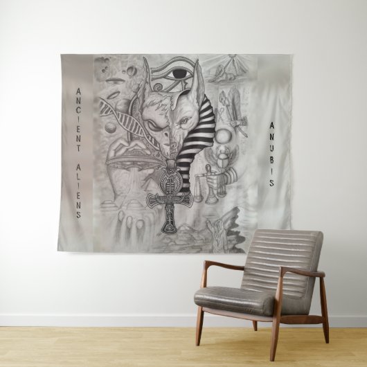 Ancient Aliens , Anubis タペストリー (インサイチュ(横))