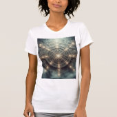 Ancient Arcane Sigil Circle – Glowing Mystics Tシャツ (正面)