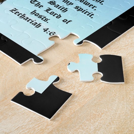 Ancient Ash Zechariah 4:6  ジグソーパズル (側面)