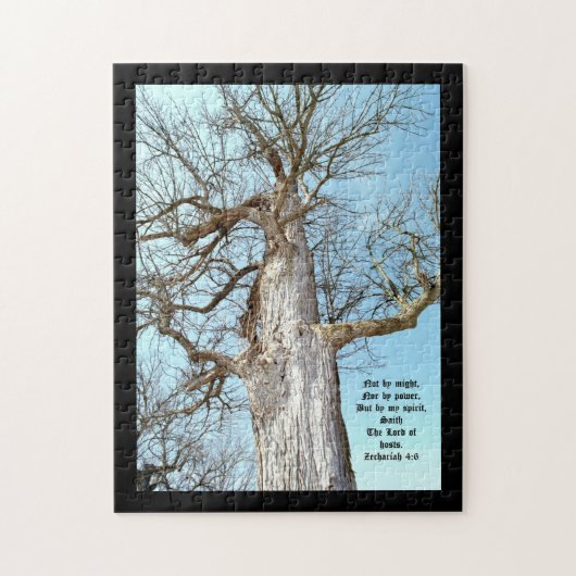 Ancient Ash Zechariah 4:6  ジグソーパズル (縦)