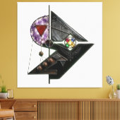 Ancient Astral Detector / Etude №19 キャンバスプリント (インサイチュ (リビング))