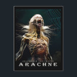 Ancient Beast & Creatures: ARACHNE Postcard ポストカード<br><div class="desc">Half-woman and half-spider, emerges from ancient shadow with skeletal limbs and silken strands clinging to her decaying form, her hollow eyes burning with a predatory hunger. An ancient and somber terror, she prowls the darkness with an insatiable appetite for souls—most cruelly drawn to the innocent, whose whispers fade into her...</div>