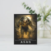 Ancient Beast & Creatures: Asag Postcard ポストカード (スタンド正面)