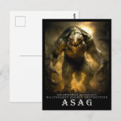 Ancient Beast & Creatures: Asag Postcard ポストカード (正面/裏面)
