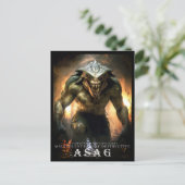 Ancient Beast & Creatures: Asag Postcard II ポストカード (スタンド正面)