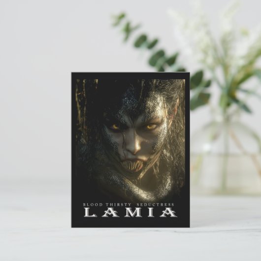 Ancient Beast & Creatures: LAMIA Postcard ポストカード (スタンド正面)