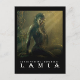 Ancient Beast & Creatures: LAMIA Postcard ポストカード