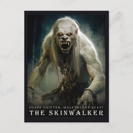 Ancient Beast & Creatures: Skinwalker II Postcard ポストカード (正面)