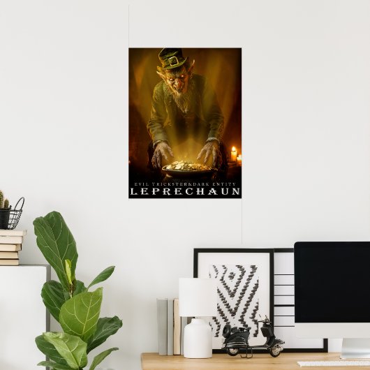 ANCIENT BEAST & CREATURES: The Leprechaun ポスター (ホームオフィス)
