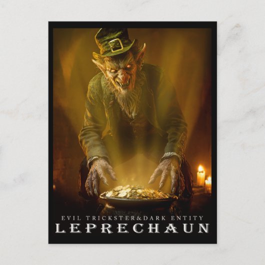 Ancient Beast & Creatures: The Leprechaun Postcard ポストカード (正面)