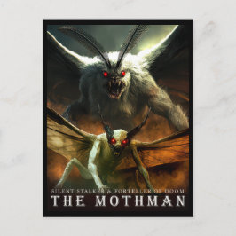 Ancient Beast & Creatures: The Mothman Postcard ポストカード
