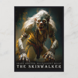 Ancient Beast & Creatures: The Skinwalker Postcard ポストカード