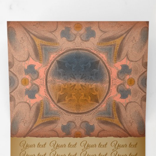 Ancient brochure 三つ折りカード (内部最初)