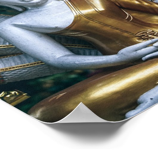 ancient buddha poster ポスター (角)