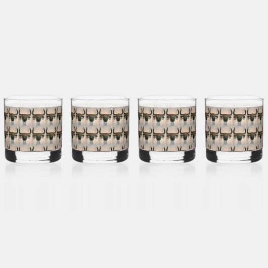 Ancient Bull ウイスキーグラス (正面)