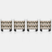 Ancient Bull ウイスキーグラス (左)