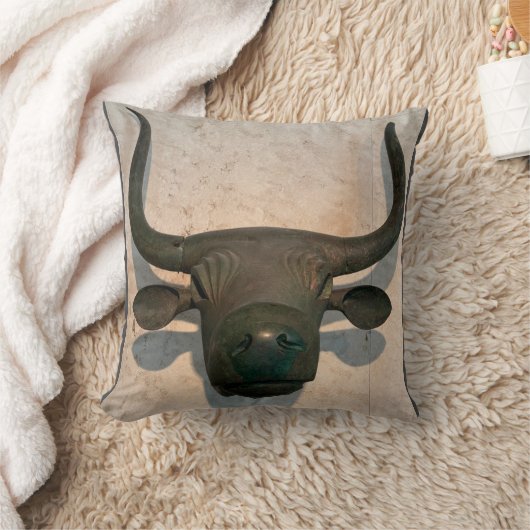 Ancient Bull クッション (ブランケット)