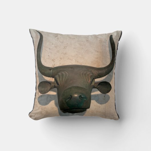 Ancient Bull クッション (正面)