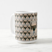 Ancient Bull コーヒーマグカップ (正面左)