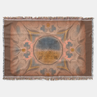 Ancient carpet Throw Blanket スローブランケット