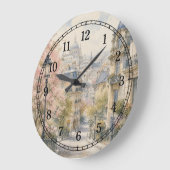 Ancient City Wall Clock — Historic Landscape Desig ラージ壁時計 (傾斜)